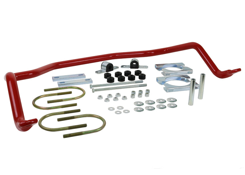 Nolathane - 30mm HD Rear Sway Bar and Link Kit - RED