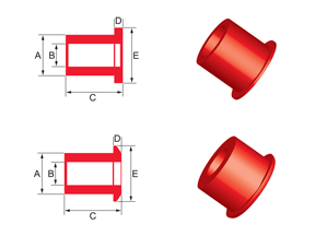Bushing Type 1 - Shackle Bushing